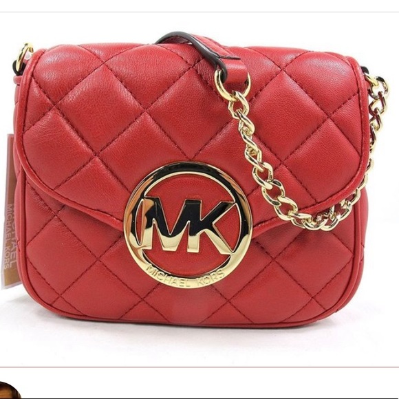 Michael Kors Quilted Leather Fulton Crossbody Bag - Picture 3 of 8